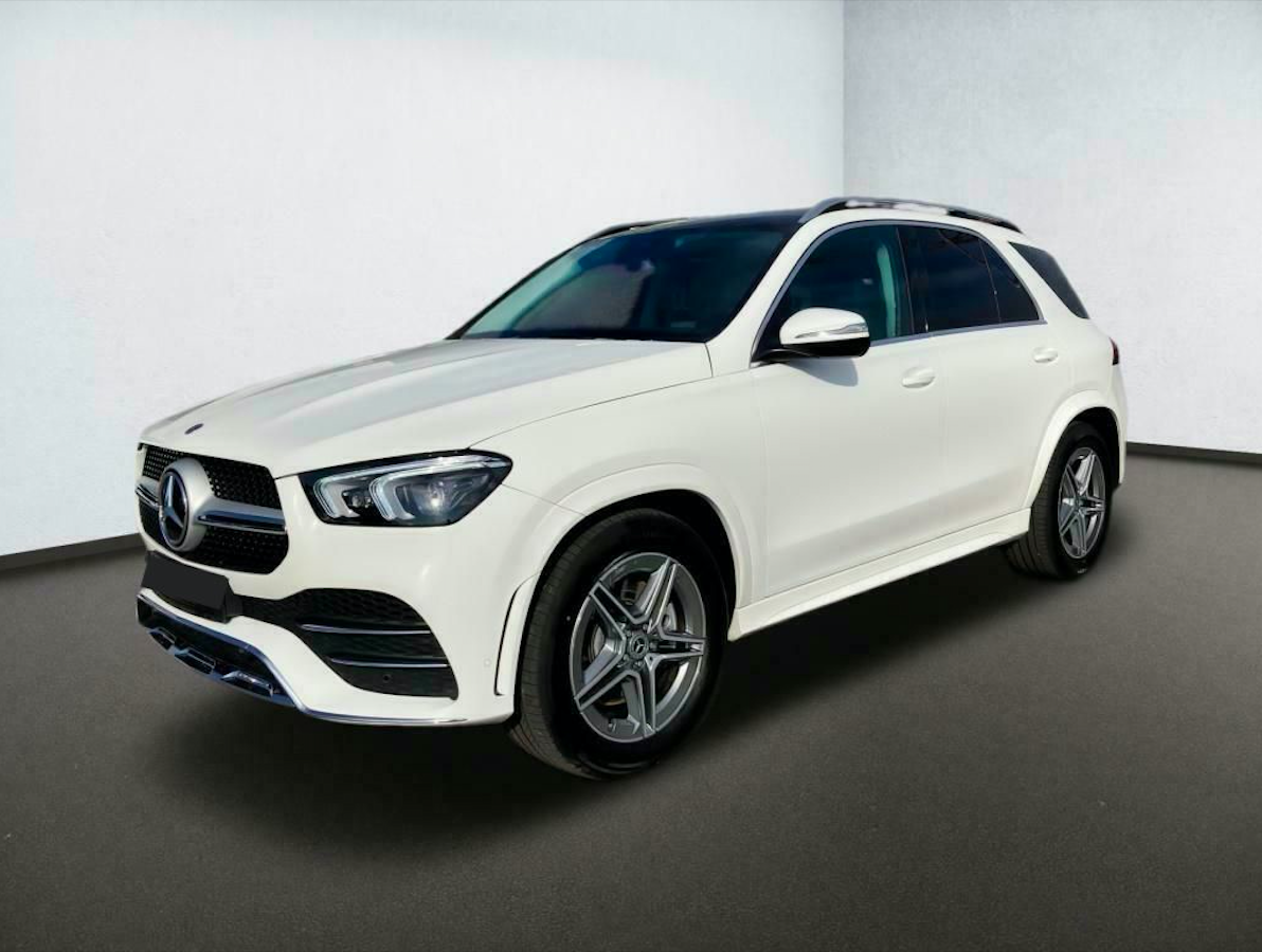 Mercedes GLE 450 4matic AMG | předváděcí auto | skladem | super výbava | skvělá cena | nákup online | bílá Polar | autoibuy.com